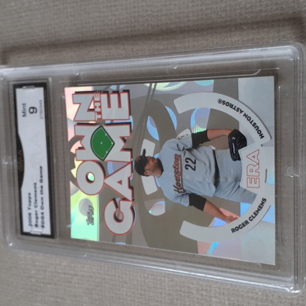 Roger Clemens Houston Astros Refractor Own The Game OG4 MLB Mint
